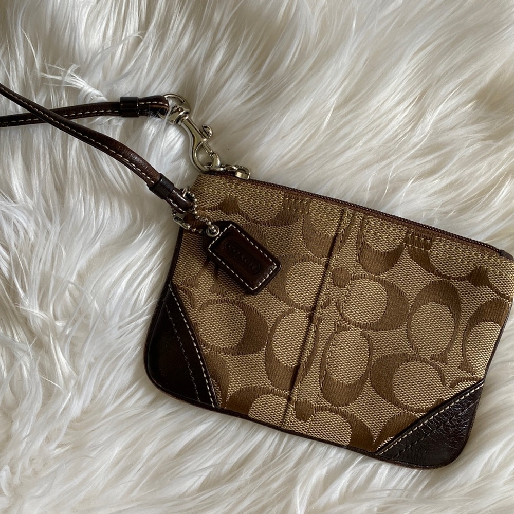 Coach wristlet